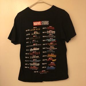 Marvel 10 year anniversary shirt